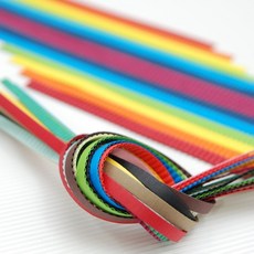 [행복나무] 골판지띠지(0.6cm) 60줄, 흰색