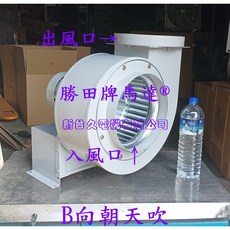 勝田 變頻 1HP 4P 10吋 多翼式送風機 抽油煙機 抽風機 排風機 通風機 風車 鼓風機 風鼓, 1個, 單相220V,油煙型