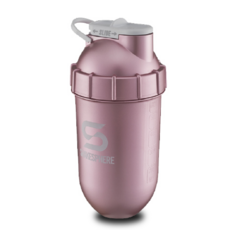 쉐이크스피어 오리지널 뷰 노볼 쉐이크통 쉐이커 프로틴쉐이커, 오리지널 로즈골드, 700ml, 1개