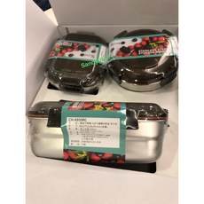 掌廚可樂膳 316高優質不鏽鋼多功能保鮮盒組 3入, 1個