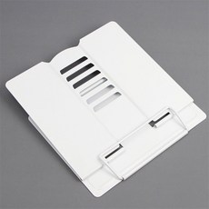 오나스 각도조절 독서대 화이트 철제독서대