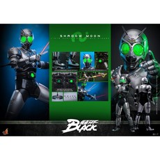 Hot Toys 假面騎士BLACK 影月 1/6 比例 可動人偶, 1個