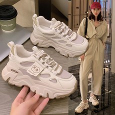 여성 통근 패션 패션 트렌디 데일리 컴포트 로우탑