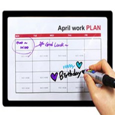 트윙클 A4 게시판 POP거치대, 검정