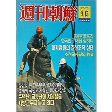 [중고] 주간조선 1991년 9월 15일 | 대기업들의 결산조작 실태 소련공산당의 종언 | 편집부 | 조선일보사 | 1991년