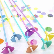 42cm 컬러 풍선 막대 홀더 아이들파티장식