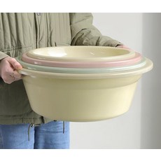 마켓다인A 대야 소중대 목욕다라이, 폰스 다용도 볼 (소) 옐로우