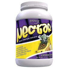 Syntrax Nectar 分離乳清蛋白補充劑 加勒比海酷樂, 907g, 1個