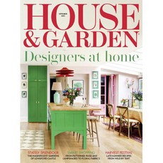 House & Garden Uk 2022년9월호 (다양하고 독특한 주택과 정원 영국 주택 잡지) - 당일발송