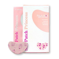 프롬키즈 하트 쿨링 선패치 2종 유아 어린이 초등 무자극 자외선 주근깨 차단, 10g, 1개