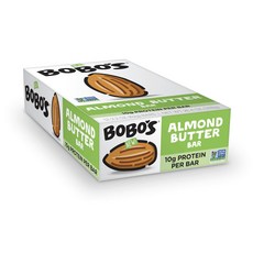 BOBO'S OAT BARS 杏仁奶油蛋白棒 10g, 12件, 62克