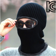 [인사이드몰] 땡처리특가 남성 여성 니트바라클라바 넥워머 일체형 스키 보드 융털 기모 방한 털모자 목토시, 1개, 그레이