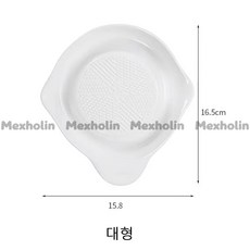 Mexholin마 강판 생강 와사비 마늘 세라믹 도자기 고추냉이 갈이 그라인더 일식집Mexholin, 대형, 1개