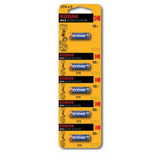 코닥 MAX 27A(MN27) 12V 알카라인 건전지, 5개입, 2개