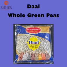 킹 푸드 할랄푸드 완두콩 800g halal food daal whole green peas 800g, 1개