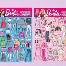 셀러덕 코디스티커 인형옷