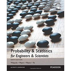 偉明書本熊 Probability & Statistics for Engineers 9e 9781292161365
