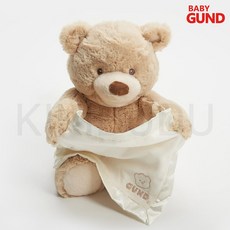 말하는 까꿍곰돌이 건드 정품, 1개, 브라운, 31cm 1개, 브라운, 31cm