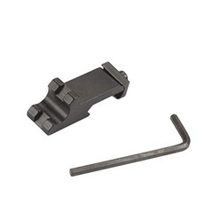 Ulightfire 45도 RTS 택티컬 사이트 레일 15mm 사이드 마운트 베이스 20mm-21mm 너비 마운트104420