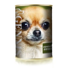 吉妮斯狗罐 410g，精選新鮮食材，多種風味選擇，方便餵食, 1個, 鹿肉(一罐)