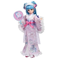 LICCA莉卡娃娃 LD-14 ECONECO繪子貓浴衣莉卡 LA95214 超萌可愛浴衣，豐富角色扮演樂趣, 1個