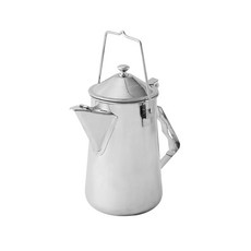 Coleman 不鏽鋼火爐茶壺 CM-26788 露營焚火吊掛茶壺 開水壺 泡茶, 1個, 1.6L