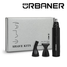 URBANER奧本 MB-980B 水洗式三合一禮盒 鼻毛刀 修鬍刀 修眉刀 一機三用, MB-980B 升級版三合一禮盒
