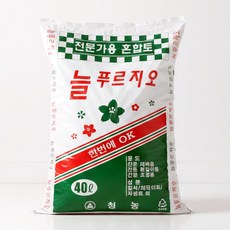 그린존 분갈이흙 40리터 영양제+깔망 가벼운 분갈이흙, 1개