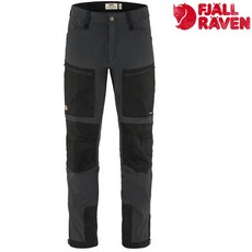 Fjallraven 北極狐 Keb Agile 男款 健行長褲 登山褲, 550-550 黑/黑,48R