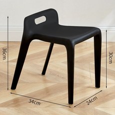 스툴 플라스틱 업소용 데이체어 카페 보조 야외용 낮은