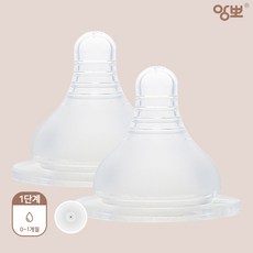 앙뽀 NEW 뉴맘 젖꼭지 2개입, 뉴맘 1단계(0~1개월), 2개
