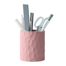 루톰 실리콘 필통 메이크업 브러쉬 펜 연필 꽂이 정리함 거치대, 핑크