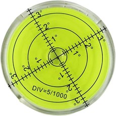 RV 레벨링 버블 레벨 라운드 고정밀 2.4인치 60MM 정확도 카단 볼 레벨러 소형 공구 캠퍼 트레일러 건설 CNC 기계용, Cardan Circular Bullseye