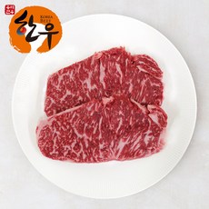 한우 1++등급 채끝살 구이용 (냉장) 200g, 1개