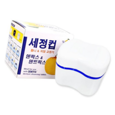 틀니세척 덴트픽스 틀니세정컵 1개, 본상품