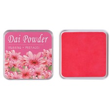 보스케 플라워컬러 스탬프 잉크패드, 1개, 데이지 핑크