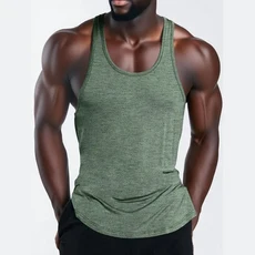 남성 피트니스 조끼 캐주얼 스포츠 야외 트레이닝 언더웨어 빠른 건조 통기성 루즈 농구