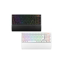 ROG STRIX SCOPE II 96 Wireless NX 雪軸 風暴軸 PBT 三模無線電競鍵盤, Snow雪軸+贈SHEAHT II鼠墊