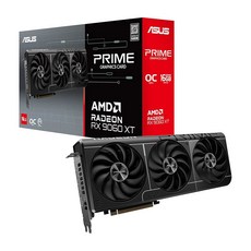 ASUS 듀얼 라데온 RX 9060 XT 16GB GDDR6 그래픽 카드(PCIe 5.0 HDMI 2.1b 디스플레이포트 2.1a 2.5 슬롯 디자인 축류 팬 0dB 기술