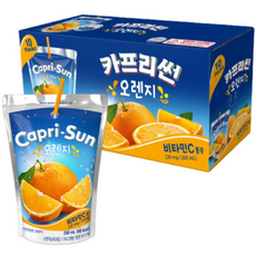 농심 카프리썬 오렌지, 200ml, 10개