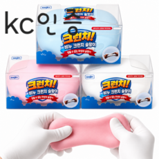 뽀사삭한 소리가 나는 크리미한 촉감의 슬랑이 비누 바사삭 크런치, 1개, 비누 슬랑이