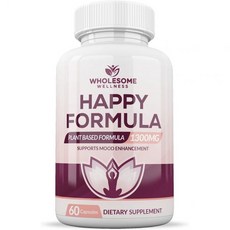 Wholesome Wellness Happy Formula 60캡슐, 1개, 60정