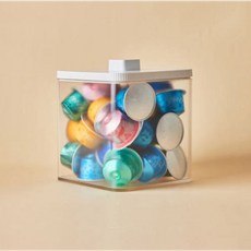 카누 바리스타 머신 전용캡슐 보관함 상자형 홈 카페, 1개