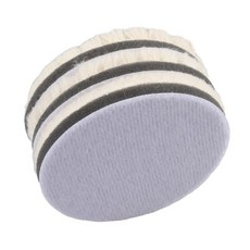 연마 패드 자동차 세라믹 도구 왁싱 화이트 우드 울 청소 전기 기계 마무리 작업, 3. 7inch, 1개