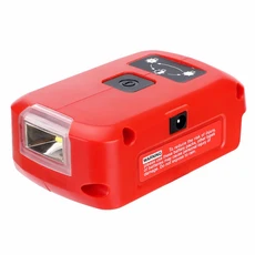 장인 배터리 어댑터 라이트 리튬 이온 듀얼 USB 3W LED 작업등 12V DC 포트 충전기 14.4V-20V, 01 For Craftsman, 01 China Mainland