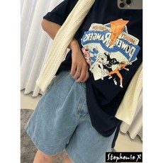 卡通圖案短袖T恤