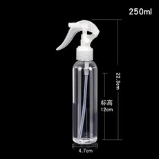 100/200/250/300/500ml 플라스틱 청소 핸드 스프레이 병 빈 정원 물 분무기 기화기 모이스처 라이저, [06] Style B-250ml, 1개, 250ml