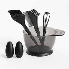 헤어베스트 염색 도구 5종 세트, 1세트