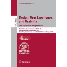 (英文圖書)Design User Experience and Usability: User Experience Design Practice: Third I... 平裝版, Springer, 英文