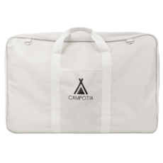 캠포티아 엘지 룸앤티비 삼성 M5 M7 수납 케이스 다용도 TV 모니터 가방, 아이보리, 1개